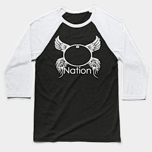 12 nation Heaven and Hell Baseball T-Shirt